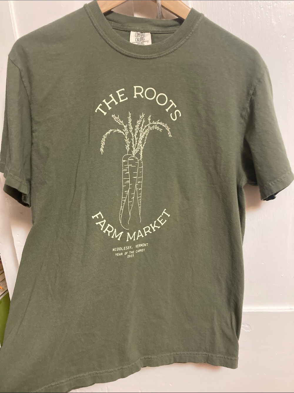 Olive Green Graphic Tee